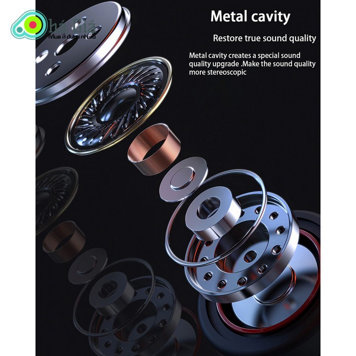 Tai Nghe Bluetooth Có Mic Kiểu Dánh Thể Thao, Đàm Thoại Cao Cấp Chống Ồn Bass Cực Hay | BigBuy360 - bigbuy360.vn