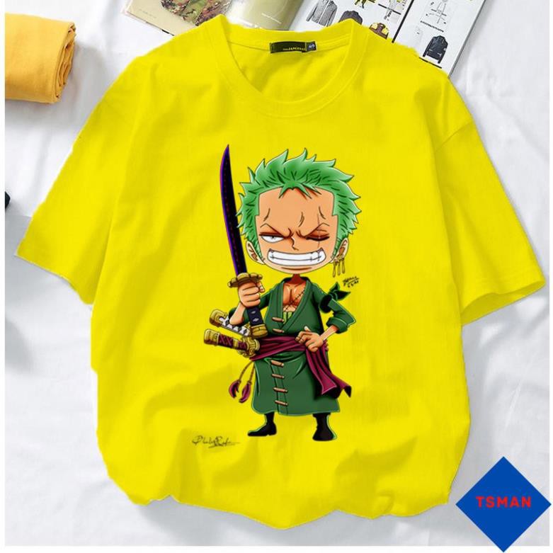 HOT -  Áo thun Unisex - One piece Zoro lúc bé / có size cho trẻ em