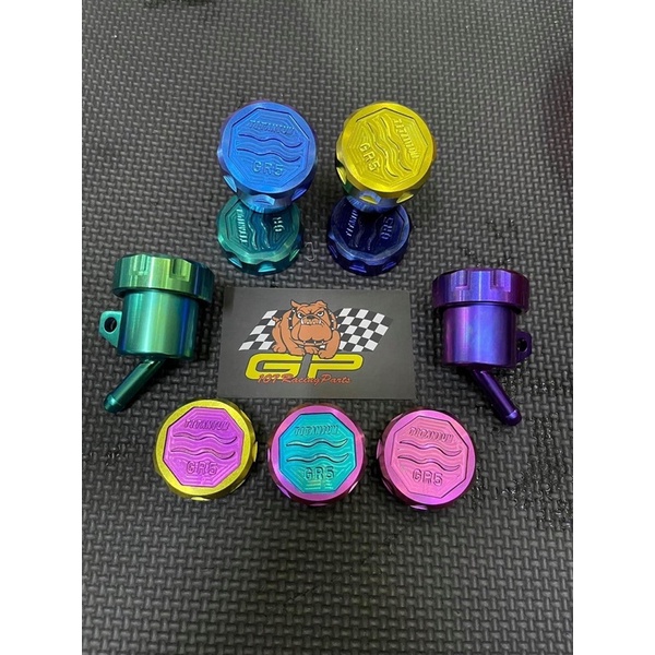 ốc titan gr5 bình dầu titan gắn các loại cùm rời (titanium grade 5 oil cup)