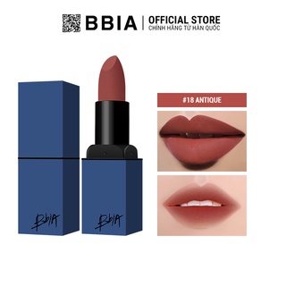 Son Thỏi Lì Bbia Last Lipstick Version 4 -18 Antique (Màu Hồng Đất Cổ Điển) 3.5g - Bbia Official Store