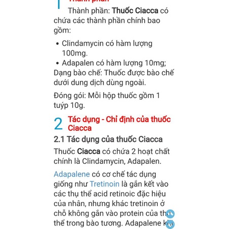 Dưỡng Da Mụn - CIAC CA GEL 10g | BigBuy360 - bigbuy360.vn