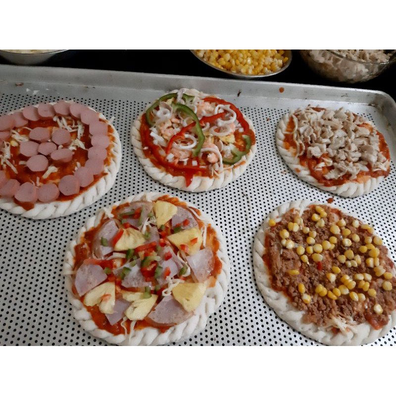 Combo 5 đế Pizza size 20cm (kèm lá thơm ) giao hàng nhanh sau 1 đến 2h