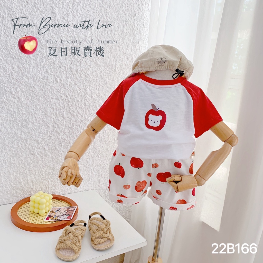 Set bộ Bernie quả táo bé trai bé gái (10kg đến 24kg)