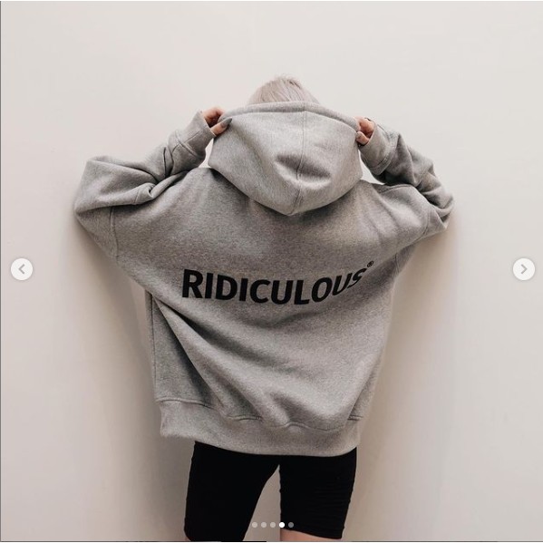 Áo Hoodie Xám Ridiculous Silicone, 100% Nỉ Cotton | BigBuy360 - bigbuy360.vn
