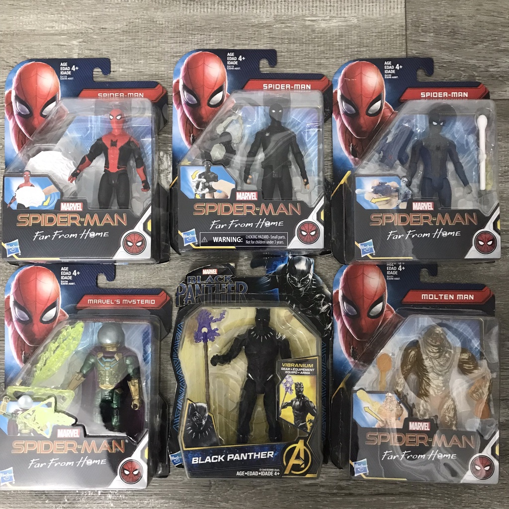 Mô hình đồ chơi có khớp Spider Man Night Monkey (Marvel) (Chính hãng Hasbro)