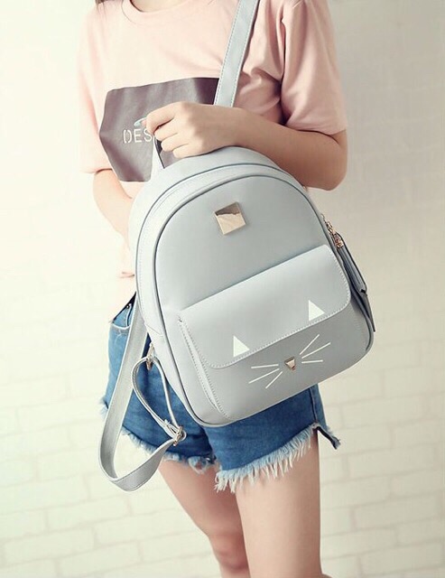 Balo Thời Trang Da Mini Vừa Sách Cực Cute