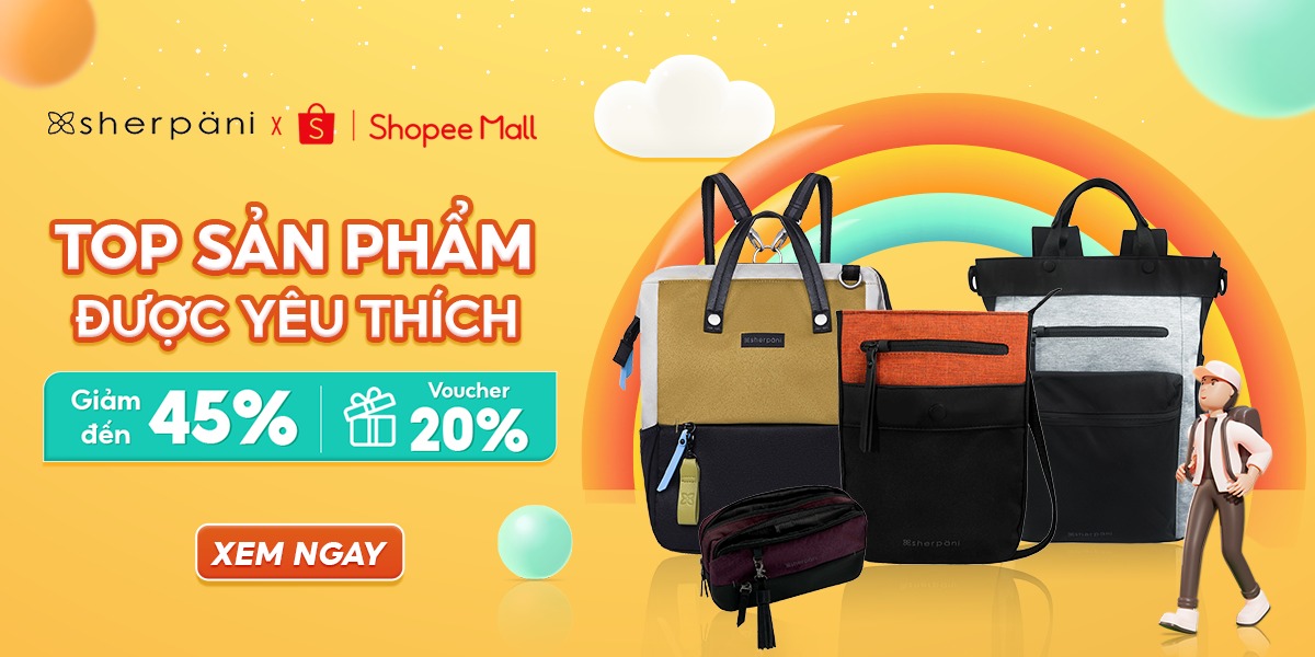 Sherpani Official Store Shop online Shopee Việt Nam