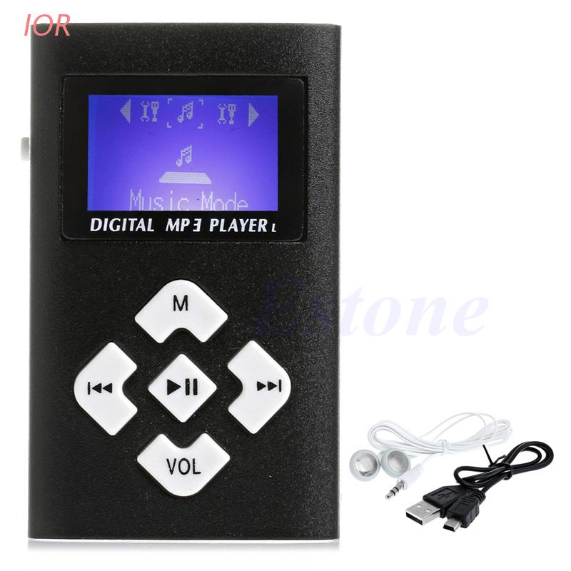 Máy Nghe Nhạc MP3 Màn Hình LCD Hỗ Trợ Thẻ TF 32GB