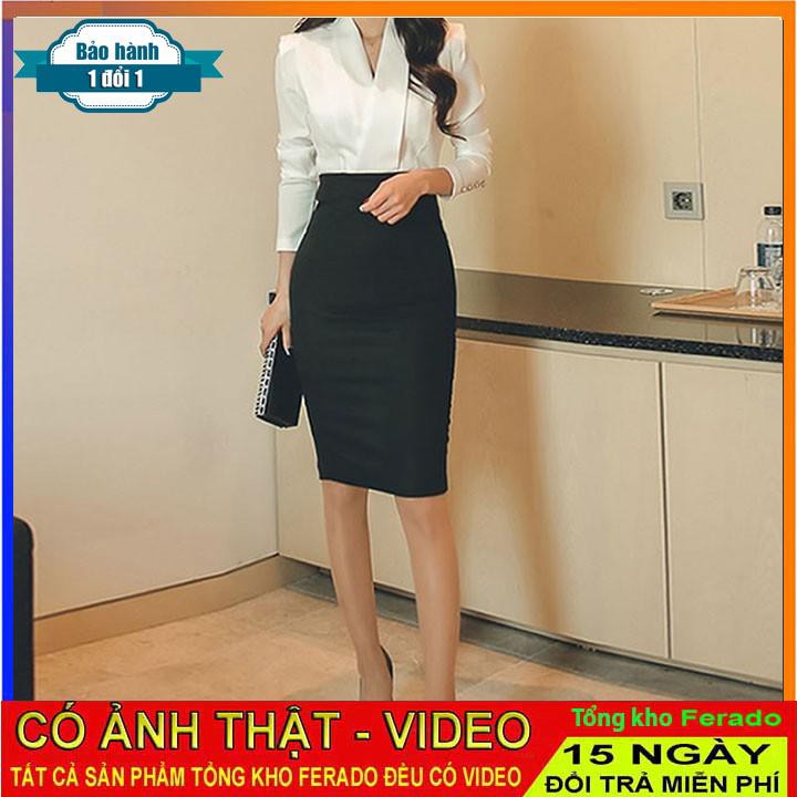 [ xả kho ] HS Chân váy công sở chất Umi siêu đẹp