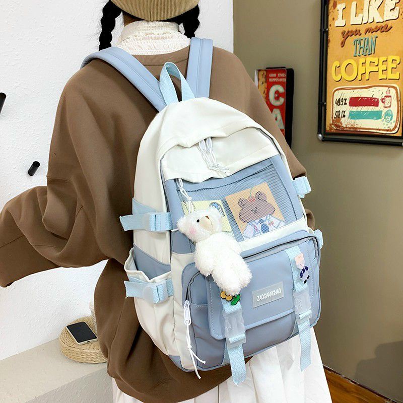 Balo Học Sinh Đi Học Đựng Sách Vở - Balo Ulzzang Nam nữ thời trang học sinh sinh viên laptop giá rẻ cấp 1 2