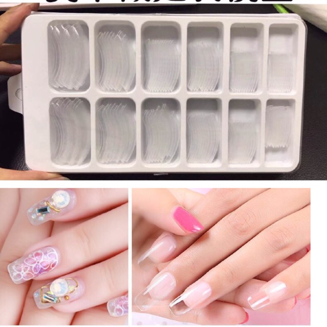 120 cái khuôn đắp móng giả