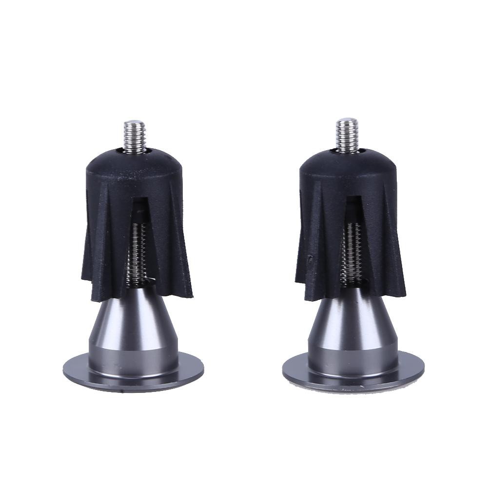 Cozyroomsa One Pair Bike Bicycle Aluminum Handlebar Grips Handle Bar Cap End Plugs