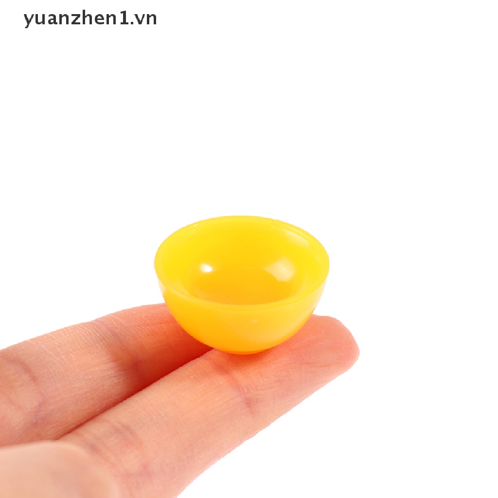 Bộ 5 Chén Tròn Trang Trí Nhà Búp Bê Tỉ Lệ 1: 12