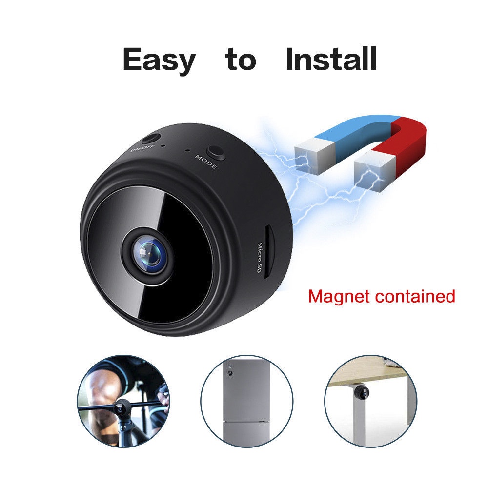 Camera an ninh không dây kết nối wifi A9 HD 1080p góc rộng | BigBuy360 - bigbuy360.vn