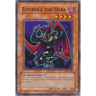Thẻ bài Yugioh - TCG - Zombyra the Dark / LON-074'