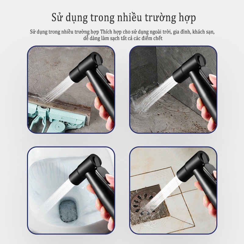 Đầu vòi xịt nhà vệ sinh Meidoo bằng thép không gỉ 304 cao cấp