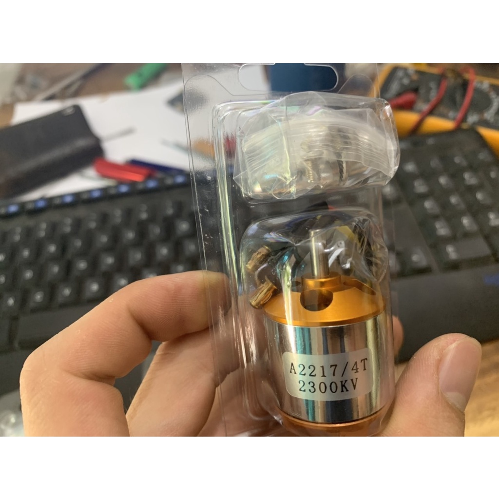 Motor Himodel XXD 2217-950kv/1100kv/1500KV/2300kv bao gồm jack chuối