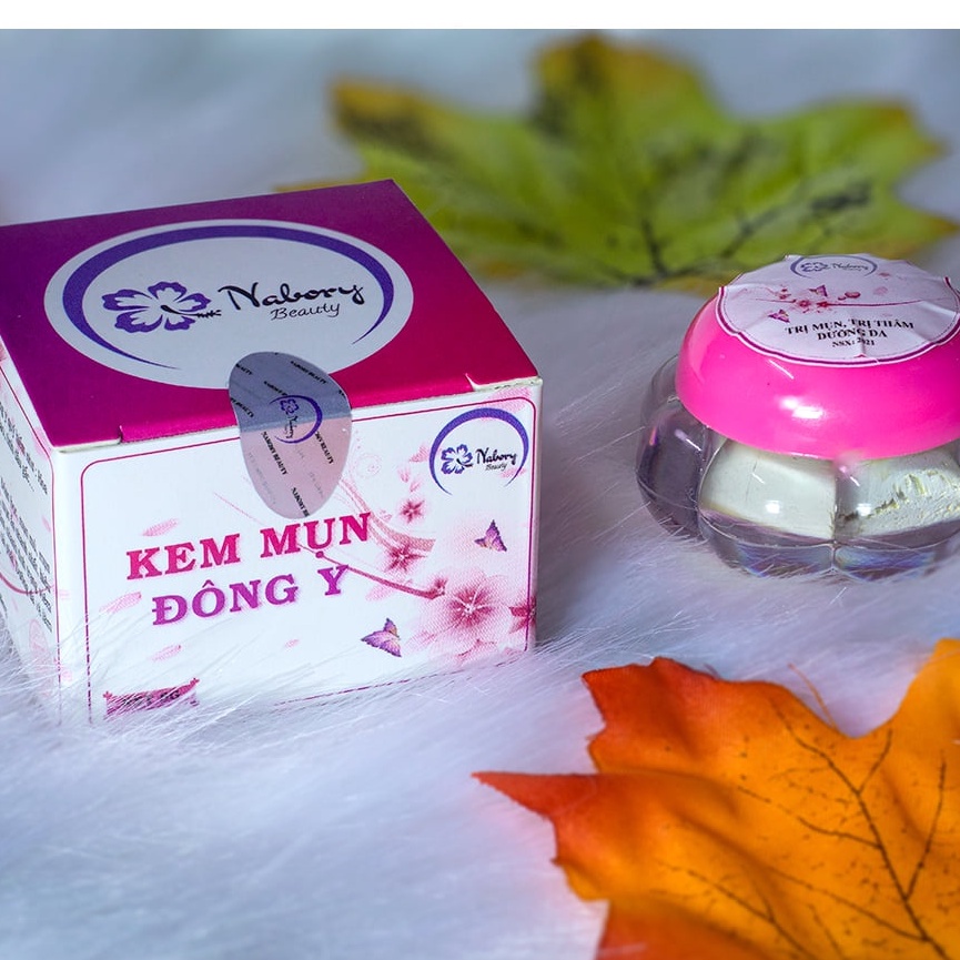 Combo 2 hộp kem mụn đông y Nabory Beauty [Quà bột đắp mặt] | BigBuy360 - bigbuy360.vn