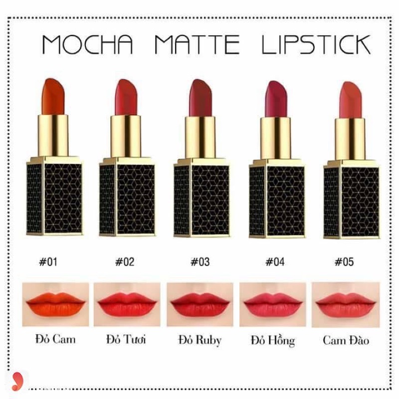 SON THỎI MOCHA matte lipstick