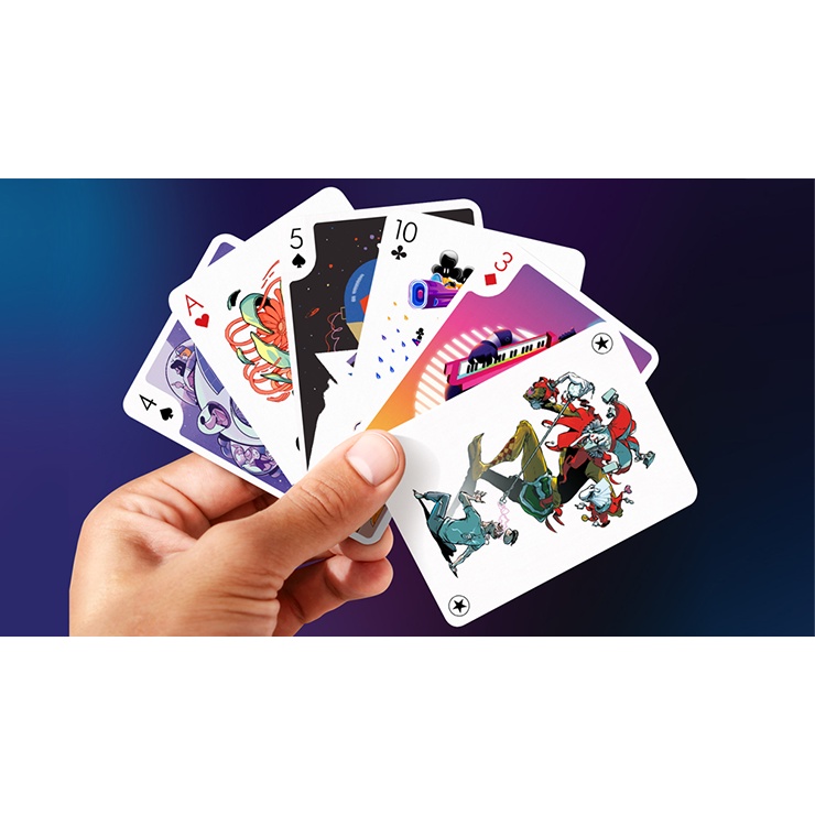 Bài tây, bài ảo thuật Playing Arts Future Edition Chapter 1/Chapter 2 Playing Cards - Hàng chính hãng [Hàng Mỹ]