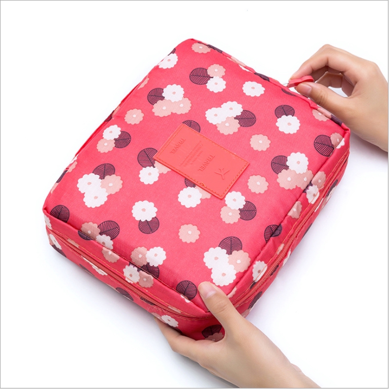 Travel Waterproof Lightweight Multi-functional Cosmetics Storage Cosmetic Bag 9 Colors