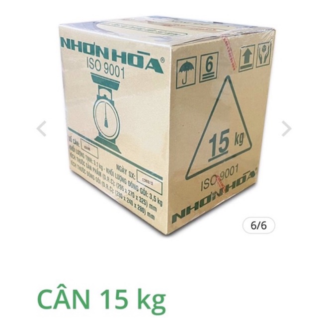 CÂN 15 KG Nhơn Hoà_ Hàng CTY.