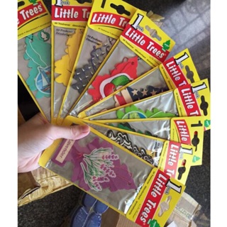 (chính hãng) Combo 5 Cây thông thơm (sáp thơm) để xe hơi hoặc treo tú quần áo (có thể chọn mùi)