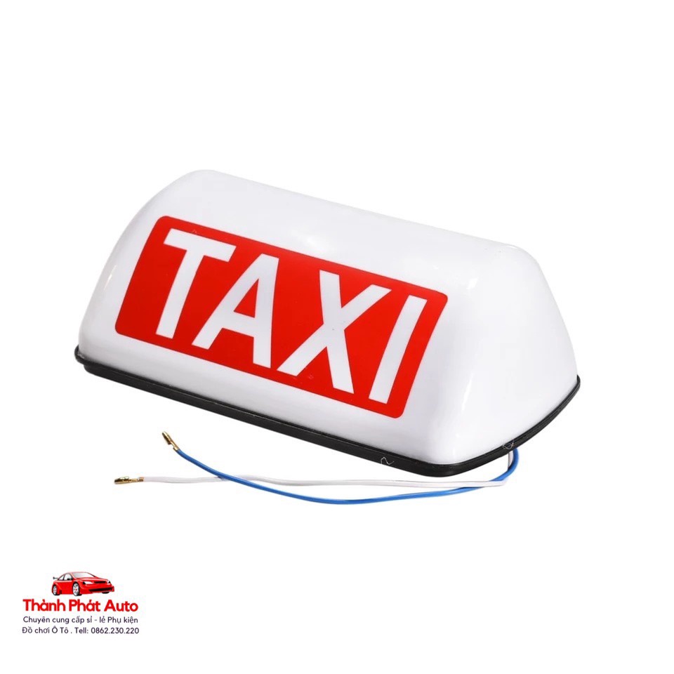 Mào TAXI hút nam châm có đèn LED gắn nóc ô tô, 28cm