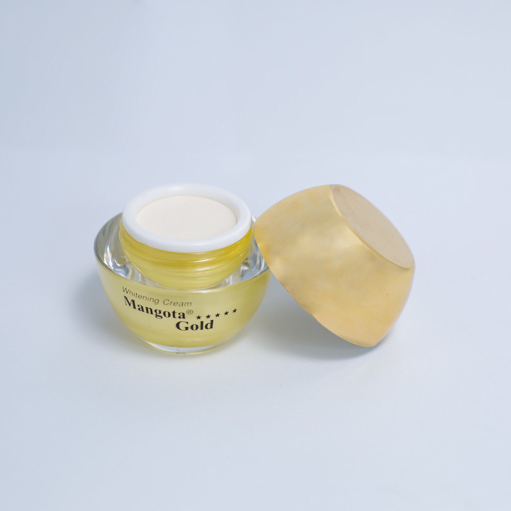 Kem dưỡng trắng da mặt MANGOTA GOLD - Tặng kèm Hộp tạo trắng mặt 7in1