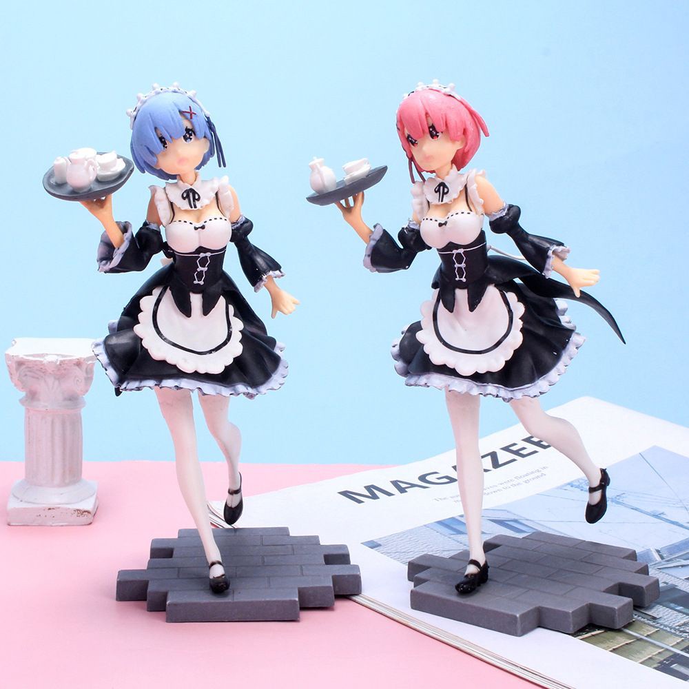 Mô hình nhân vật Ram Rem Anime Re: Life In A Different World thiết kế sống động