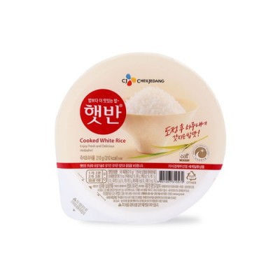 Cơm trắng ăn liền nhập khẩu CJ Hàn Quốc 210g