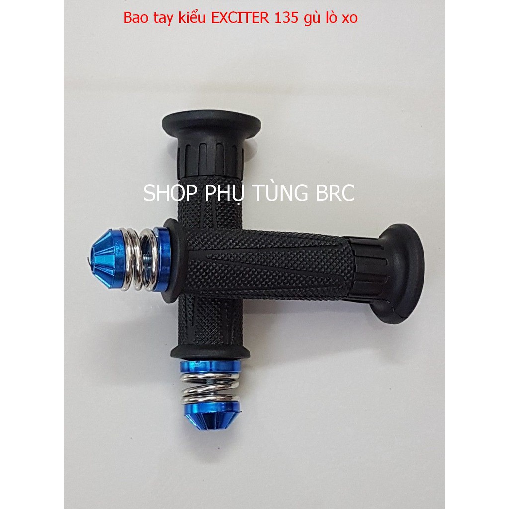 Bao tay xe máy kiểu EXCITER 135 gù lò xo dùng cho các loại xe máy