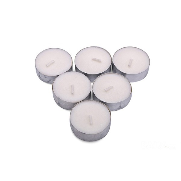 Hộp nến Tealight cọ palm không khói (50 viên) cháy 4 giờ - 5giờ /1 viên