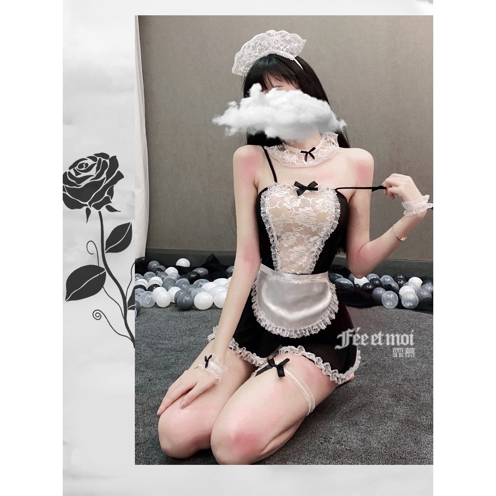 Cosplay sexy hầu gái ,Bộ Costume Nàng Hầu Quyến Rũ C158 | BigBuy360 - bigbuy360.vn