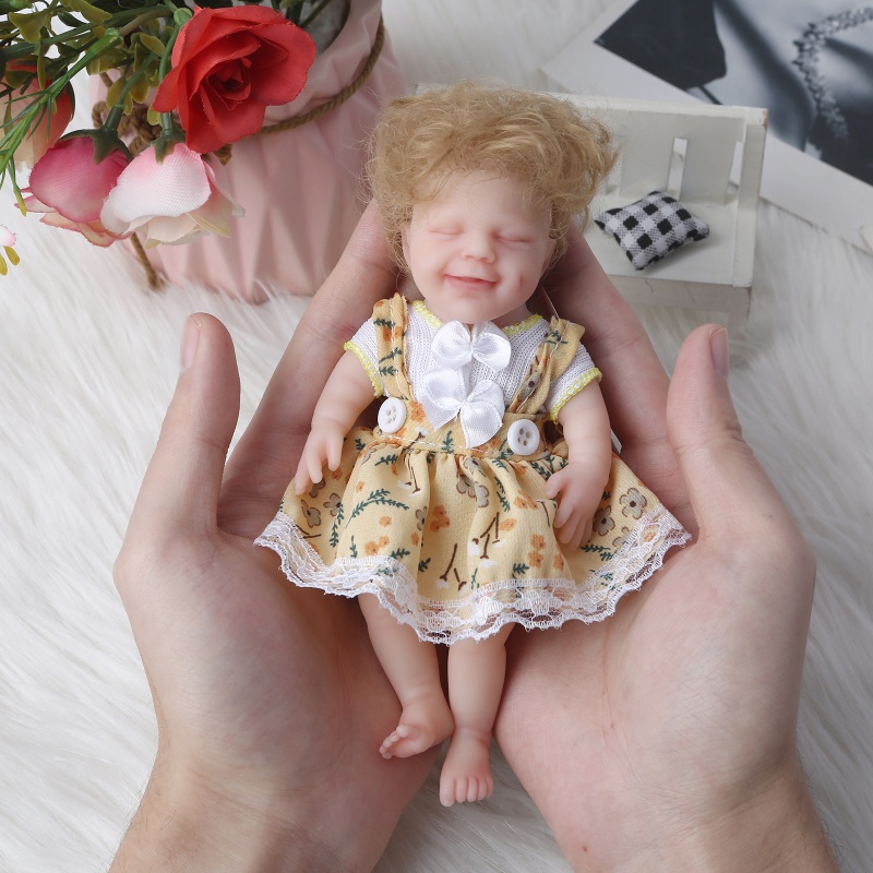 Giường Ngủ Cho Búp Bê Sơ Sinh Dễ Thương Bắt Mắt