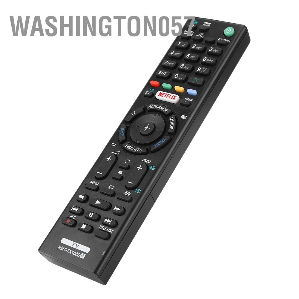 Washington057 Smart TV Remote Control for Sony RMT-TX100D RMT-TX101J RMT-TX102U RMT-TX102D RMT-TX101D