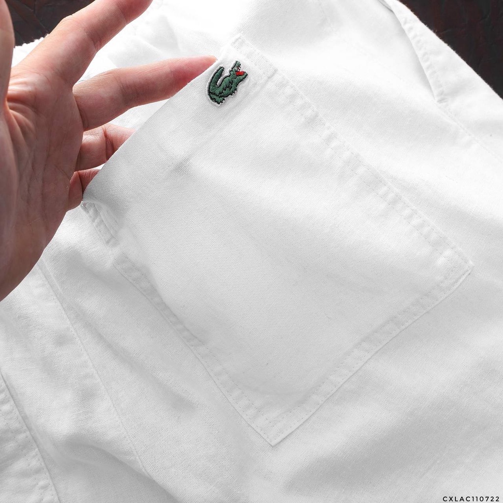 Quần Đũi Dài Nam LƯNG THUN LACOSTE LINEN Chất Vải Đũi Hàn Tây Chuẩn Đẹp Thanh Lịch Xuất Xịn Có Big Size