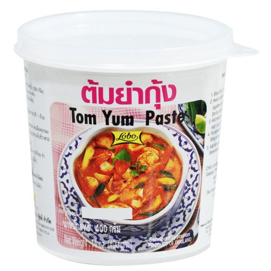 Gia Vị Lẩu Thái LoBo 400gr*12h/ Tom Yum Paste Lobo/ Thai Hot Tot Seasoning - Nhập Khẩu Thailand