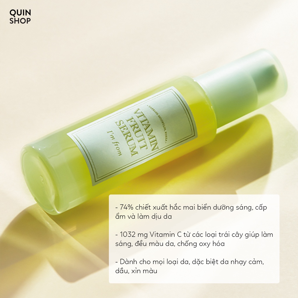 Tinh Chất Làm Sáng Da I’m From Vitamin Fruit Serum 30ml