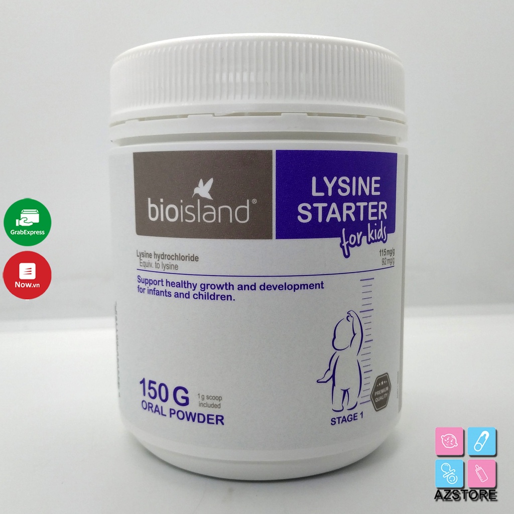 Bio Island Lysine tăng chiều cao - Lysine Starter / Lysine step up cho bé