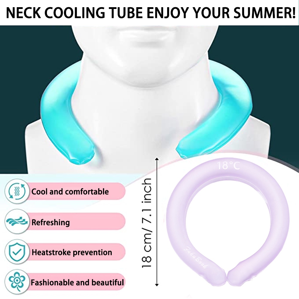 Icy Túi Gel Làm Mát Đeo Cổ Có Thể Tái Sử Dụng Phù Hợp Cho Mùa Hè