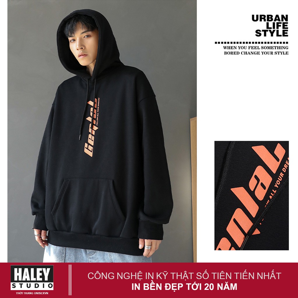 Áo Hoodie Nam Nữ Unisex HALEY Gelal đủ màu Unisex phong cách Hàn Quốc cá tính, Chất nỉ bồng đẹp mã HD89 | BigBuy360 - bigbuy360.vn