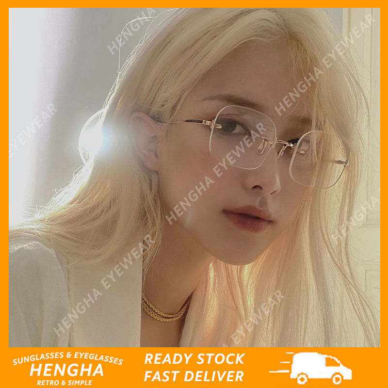 Mắt Kính Chống Bức Xạ Phong Cách Hàn Quốc Thời Trang Nữ Sành Điệu