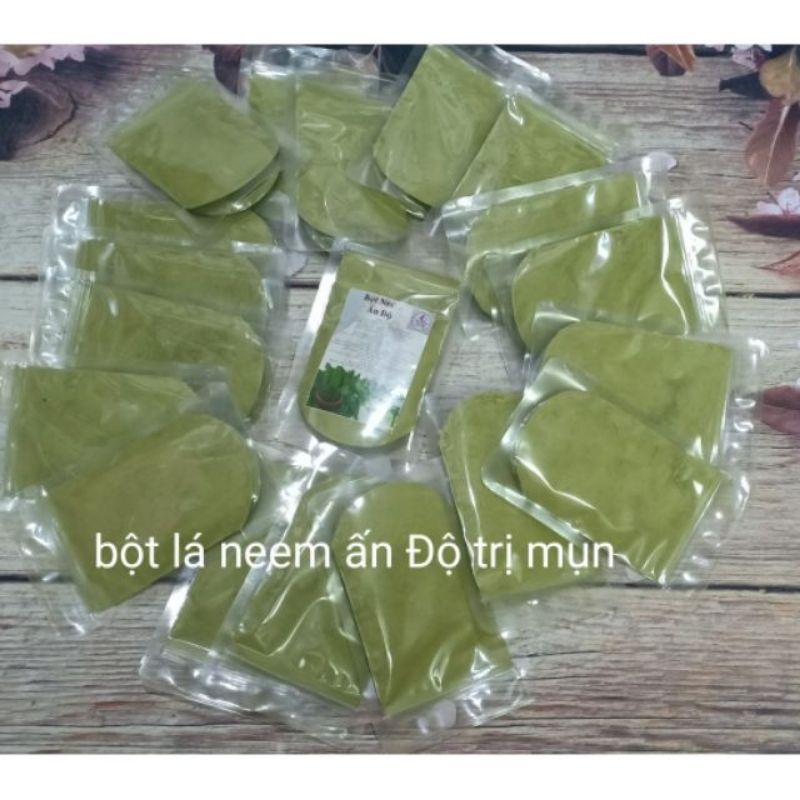 1kg bột lá neem handmade giảm mụn & trắng da