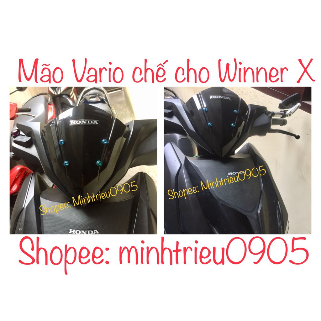 Mão Vario chế cho Winner X