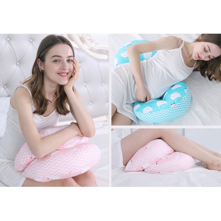 [lOẠI ĐẸP] Gối Chặn, Gối Đa Năng Cho Bà Bầu Đỡ Bụng, Chống Mỏi Lưng