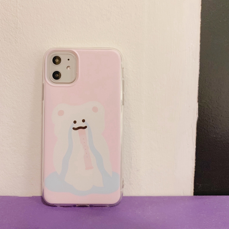 Ốp điện thoại hình gấu cho iPhone it 5/5s/6/6plus/6s/6s plus/6/7/7plus/8/8plus/x/xs/xs max/11/11 pro/promax | BigBuy360 - bigbuy360.vn