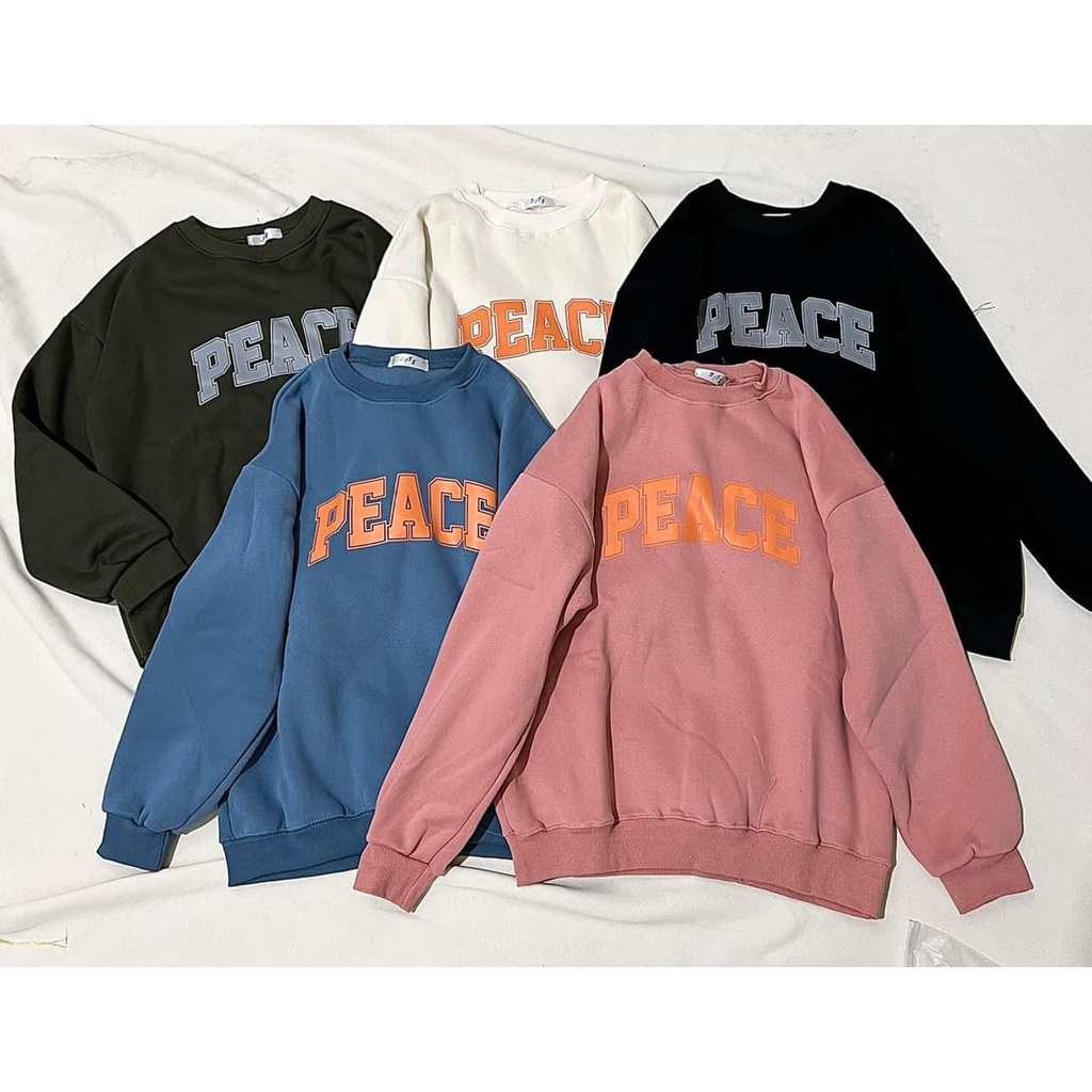 Áo Nỉ Sweater In CHữ Chất NỈ Ngoại Form To Samsam4896