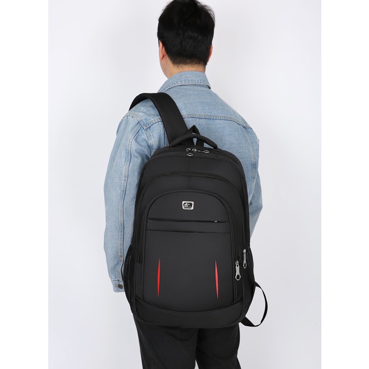 Balo Vải Dù Gai Chống Nước, Chống Xước Cỡ Lớn Cho Nam, Nữ Size 51cm BALO-506