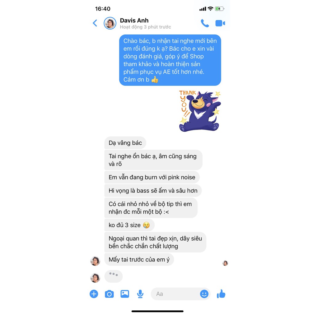 Tai nghe DIY BCB inear MC Impo 9